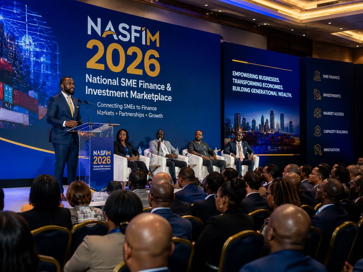 NASFIM keynote stage